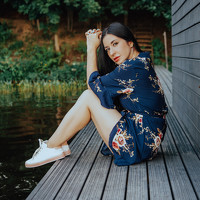 Portrait of a photographer (avatar) taliana