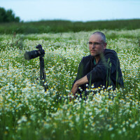 Portrait of a photographer (avatar) viktor demidov
